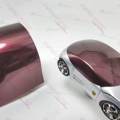 AVERY DENNISON SW900 SUPREME GLOSS PASSION RED METALLIC VINYL WRAP | SW900-448-S