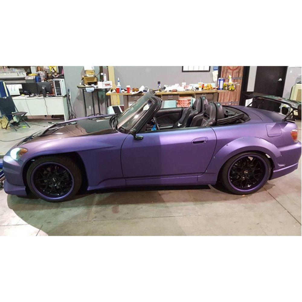 AVERY DENNISON SW900 SUPREME MATTE PURPLE METALLIC VINYL WRAP | SW900-565-M