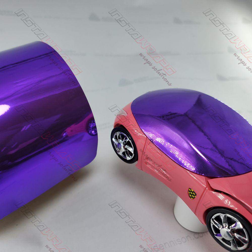 AVERY DENNISON VIOLET CONFORM CHROME FLEXIBLE VINYL WRAP | SF100-510-S