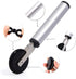 VINYL & WINDOW TINT SOFT RUBBER ROLLER APPLICATOR - COMTOUR SQUEEGEE WITH PORTABLE HANDLE
