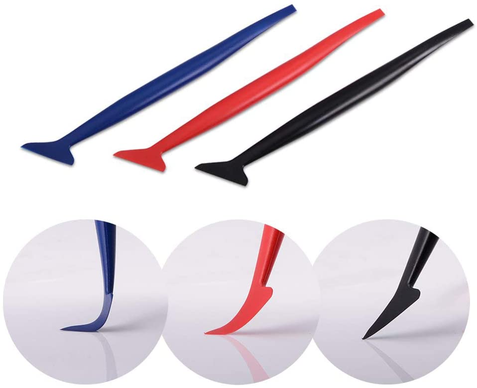 FLEXIBLE MICRO SQUEEGEE SET - 3 DIFFERENT HARDNESS!