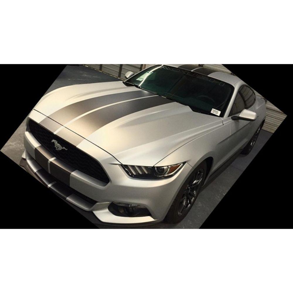 AVERY DENNISON SW900 SUPREME MATTE SILVER METALLIC VINYL WRAP | SW900-857-M