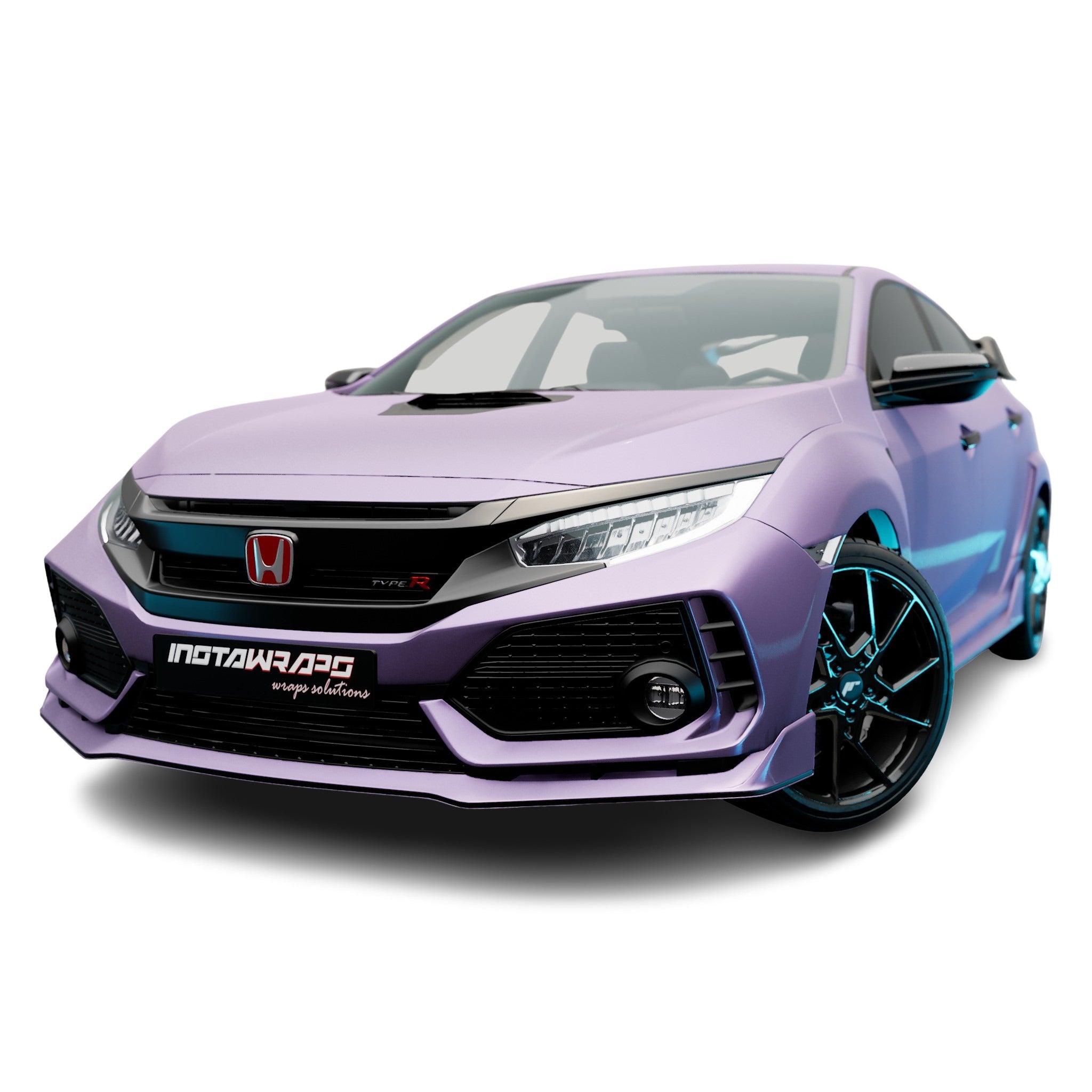 AVERY DENNISON SW900 SUPREME MATTE PURPLE METALLIC VINYL WRAP | SW900-565-M