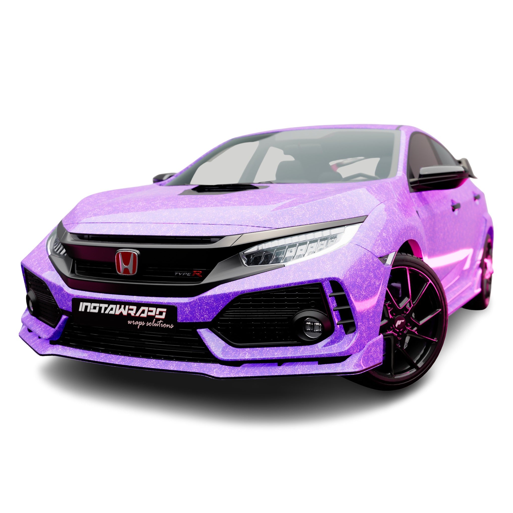 AVERY DENNISON SW900 SUPREME GLOSS PURPLE DIAMOND VINYL WRAP | SW900-587-D