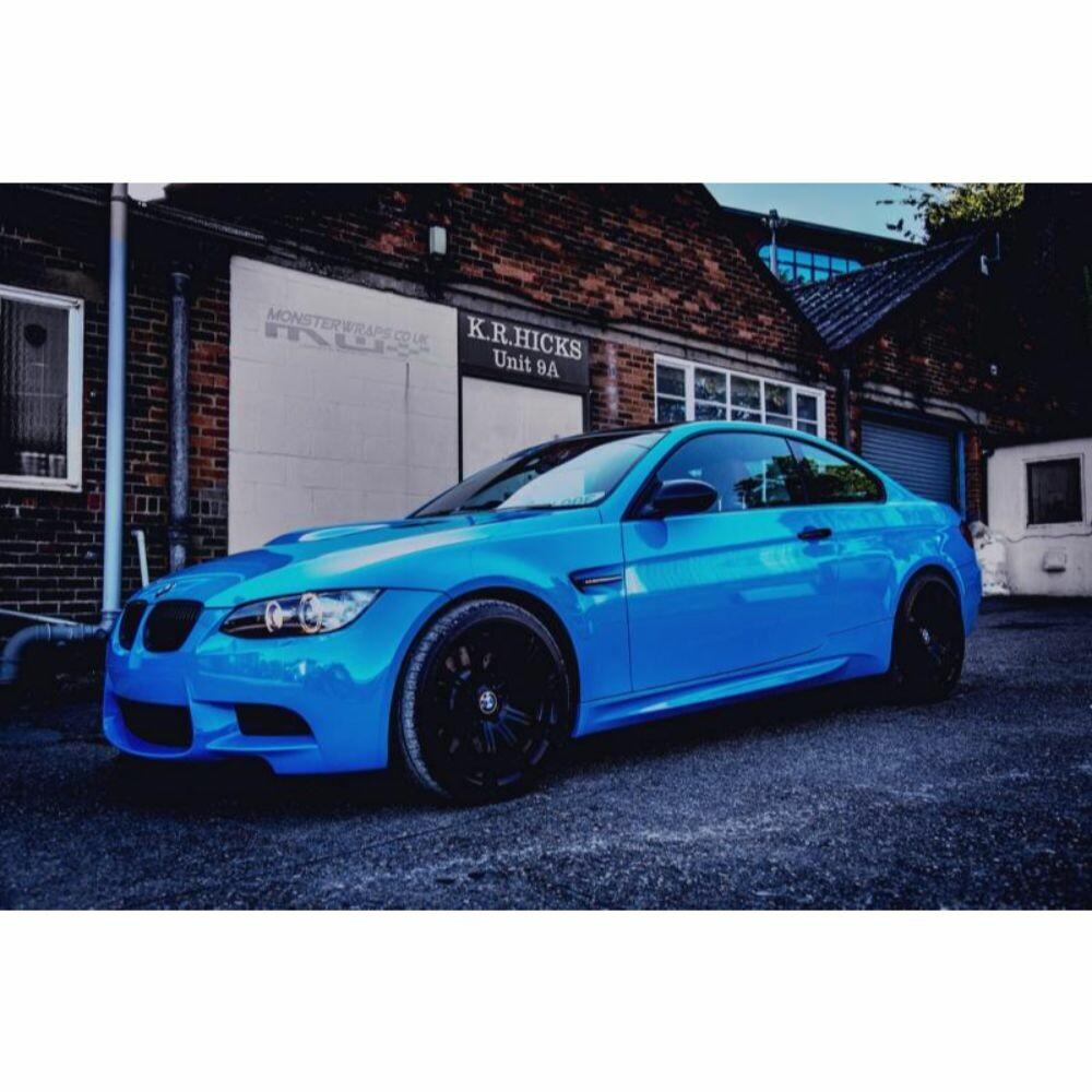 3M 1080 SCOTCHPRINT MATTE BLUE METALLIC VINYL WRAP | M227