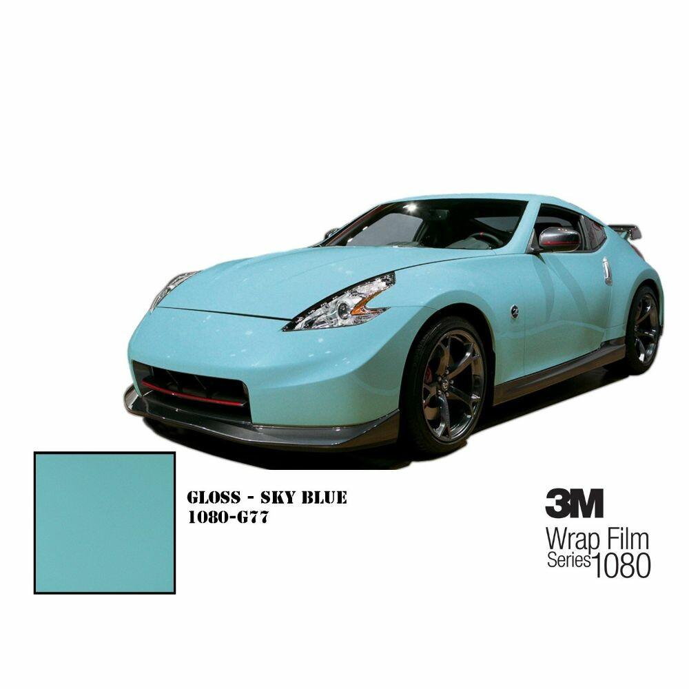 3M 1080 SCOTCHPRINT MATTE BLUE METALLIC VINYL WRAP | M227