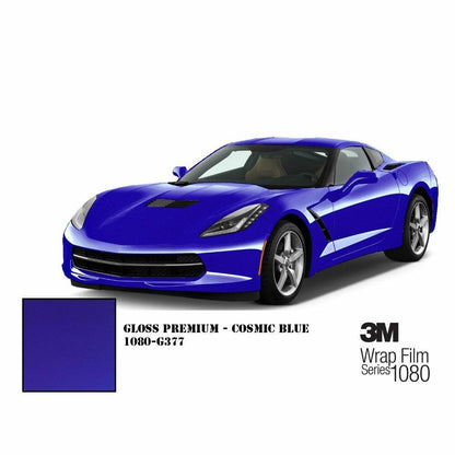 3M 1080 SCOTCHPRINT MATTE BLUE METALLIC VINYL WRAP | M227