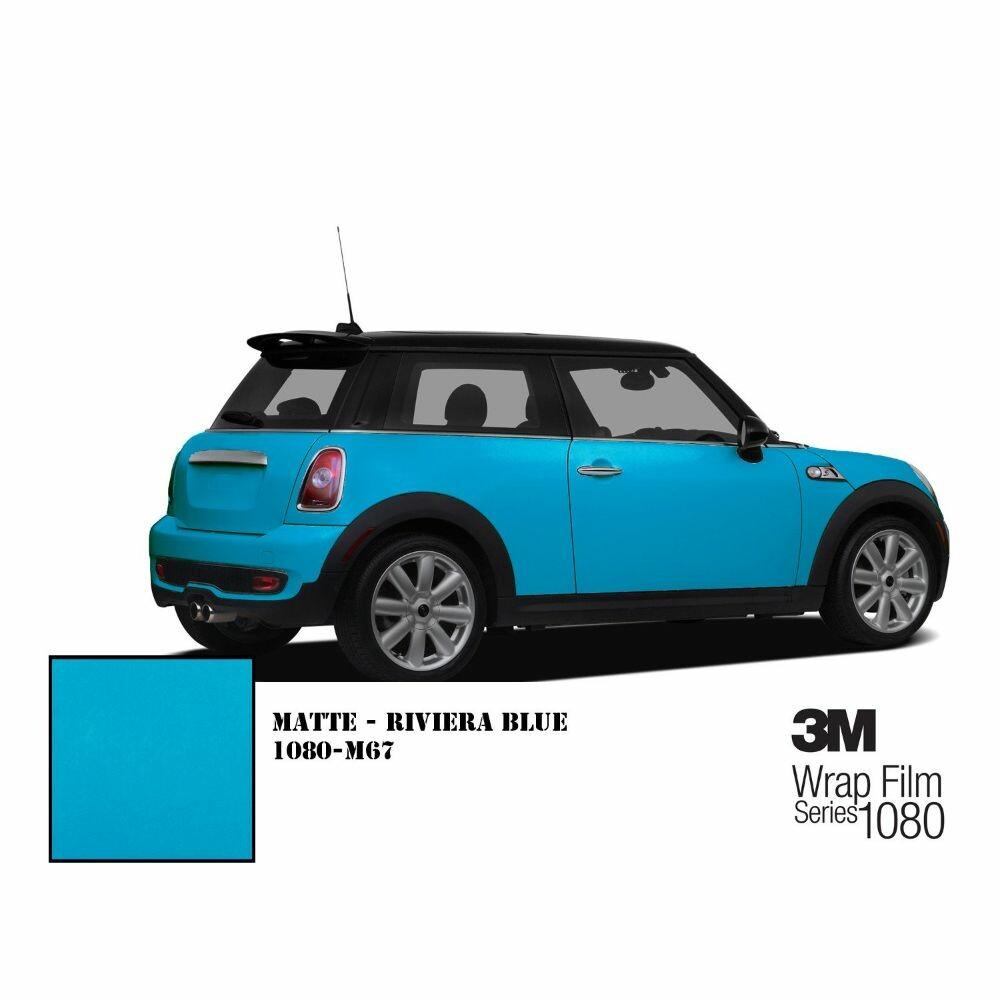 3M 1080 SCOTCHPRINT MATTE BLUE METALLIC VINYL WRAP | M227