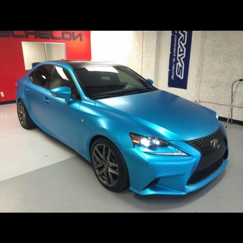 3M 1080 SCOTCHPRINT MATTE BLUE METALLIC VINYL WRAP | M227