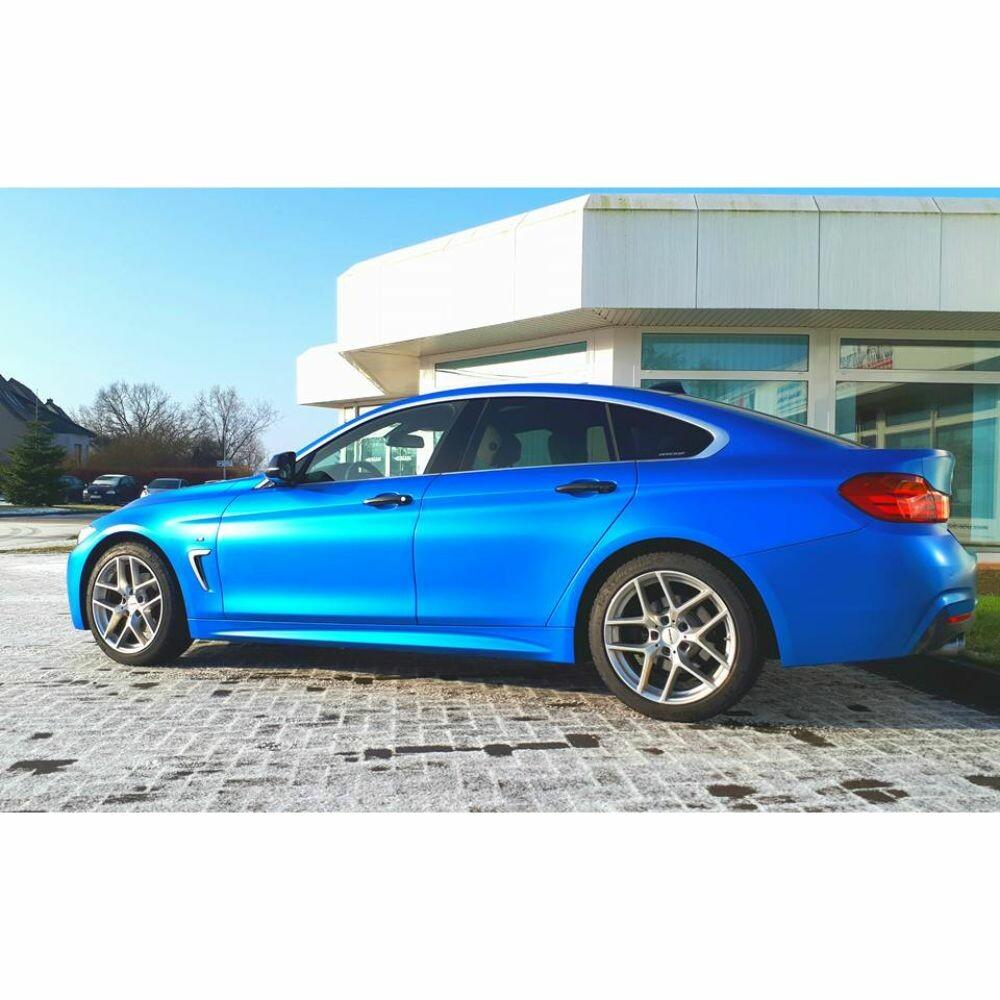 3M 1080 SCOTCHPRINT MATTE BLUE METALLIC VINYL WRAP | M227