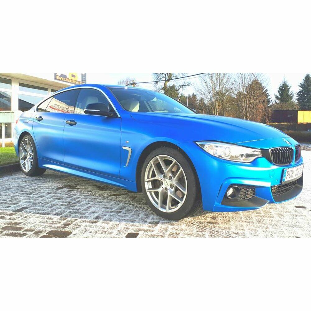 3M 1080 SCOTCHPRINT MATTE BLUE METALLIC VINYL WRAP | M227