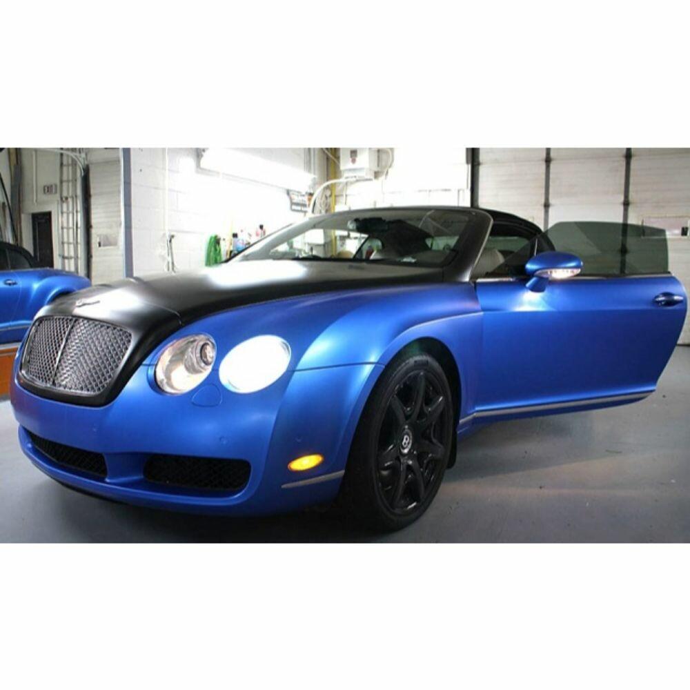 3M 1080 SCOTCHPRINT MATTE BLUE METALLIC VINYL WRAP | M227