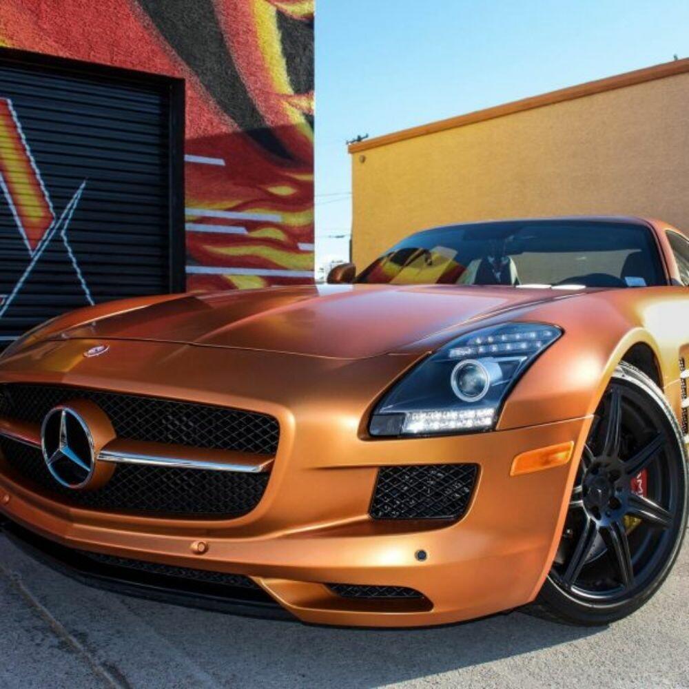 3M 1080 SCOTCHPRINT MATTE BLUE METALLIC VINYL WRAP | M227