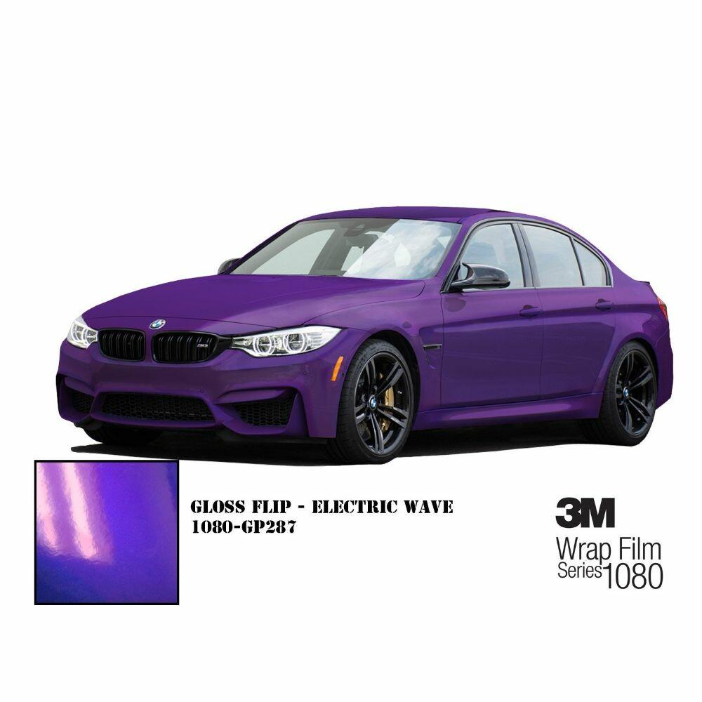 3M 1080 SCOTCHPRINT MATTE BLUE METALLIC VINYL WRAP | M227