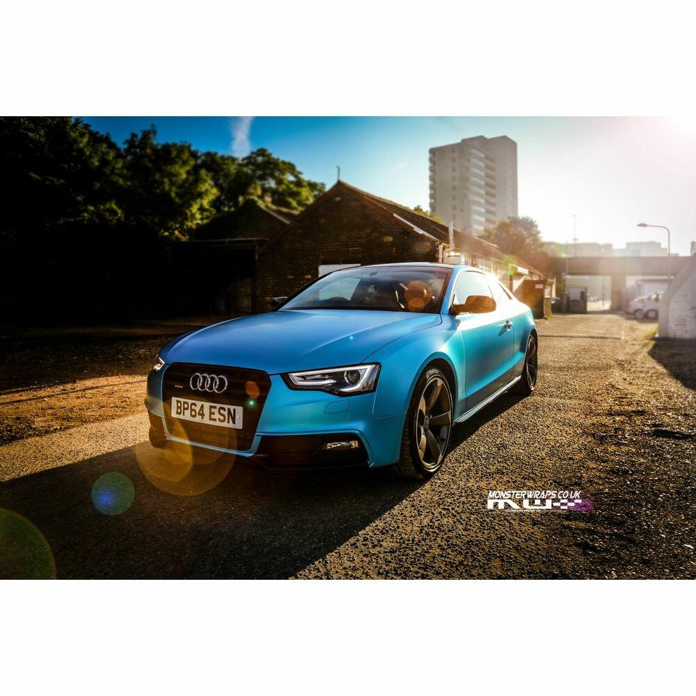 3M 1080 SCOTCHPRINT MATTE BLUE METALLIC VINYL WRAP | M227