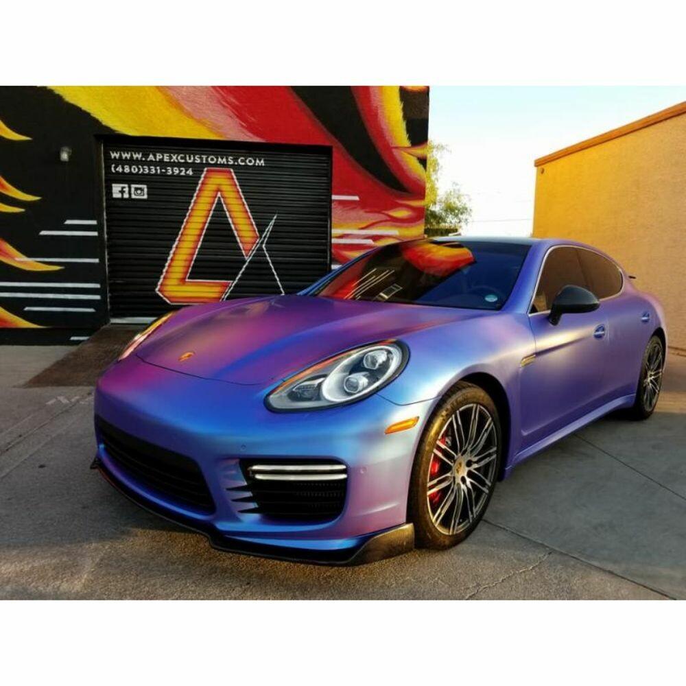 3M 1080 SCOTCHPRINT MATTE BLUE METALLIC VINYL WRAP | M227