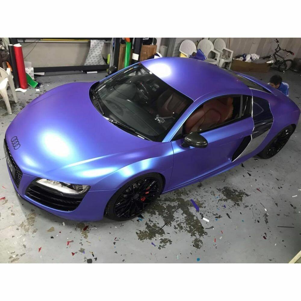 3M 1080 SCOTCHPRINT MATTE BLUE METALLIC VINYL WRAP | M227