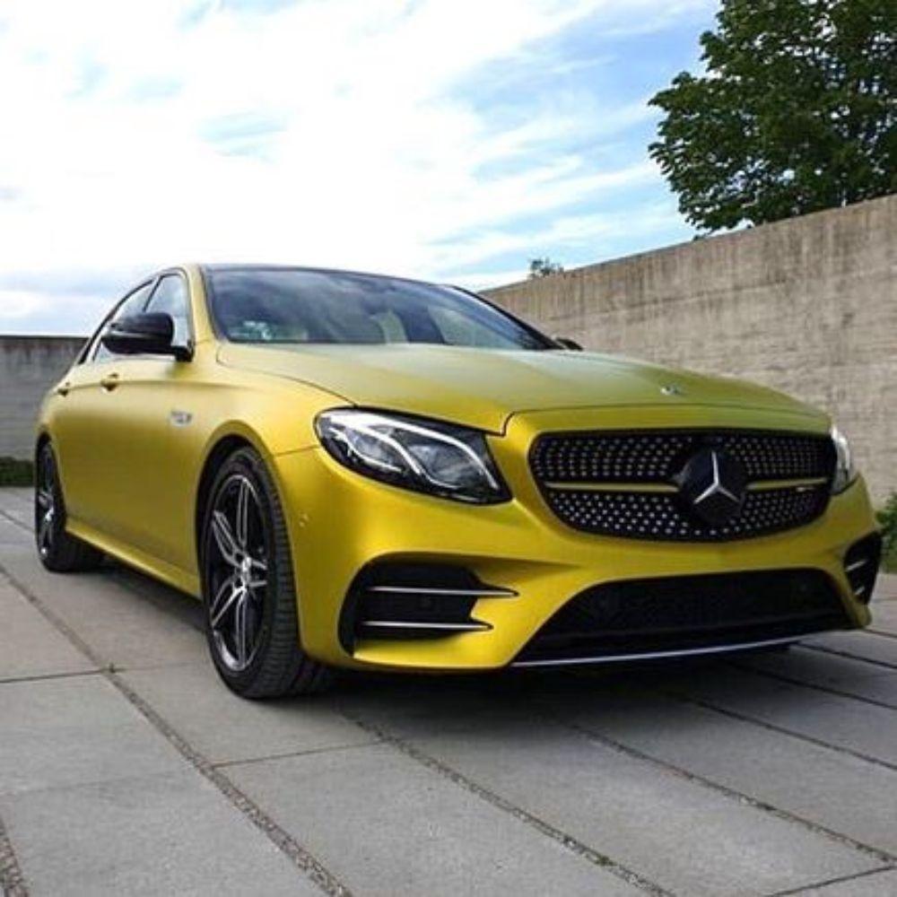 KPMF K75400 SERIES MATTE ICED YELLOW TITANIUM METALLIC VINYL WRAP | K75534