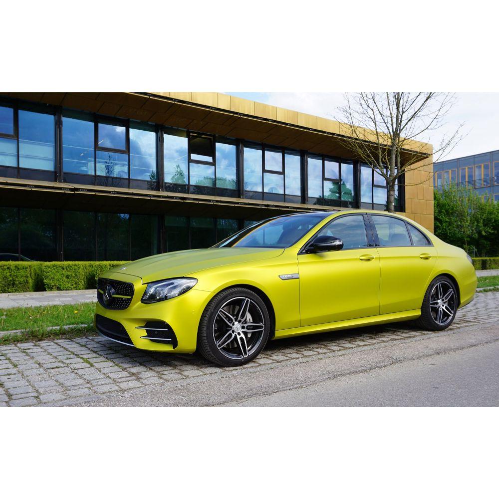 KPMF K75400 SERIES MATTE ICED YELLOW TITANIUM METALLIC VINYL WRAP | K75534