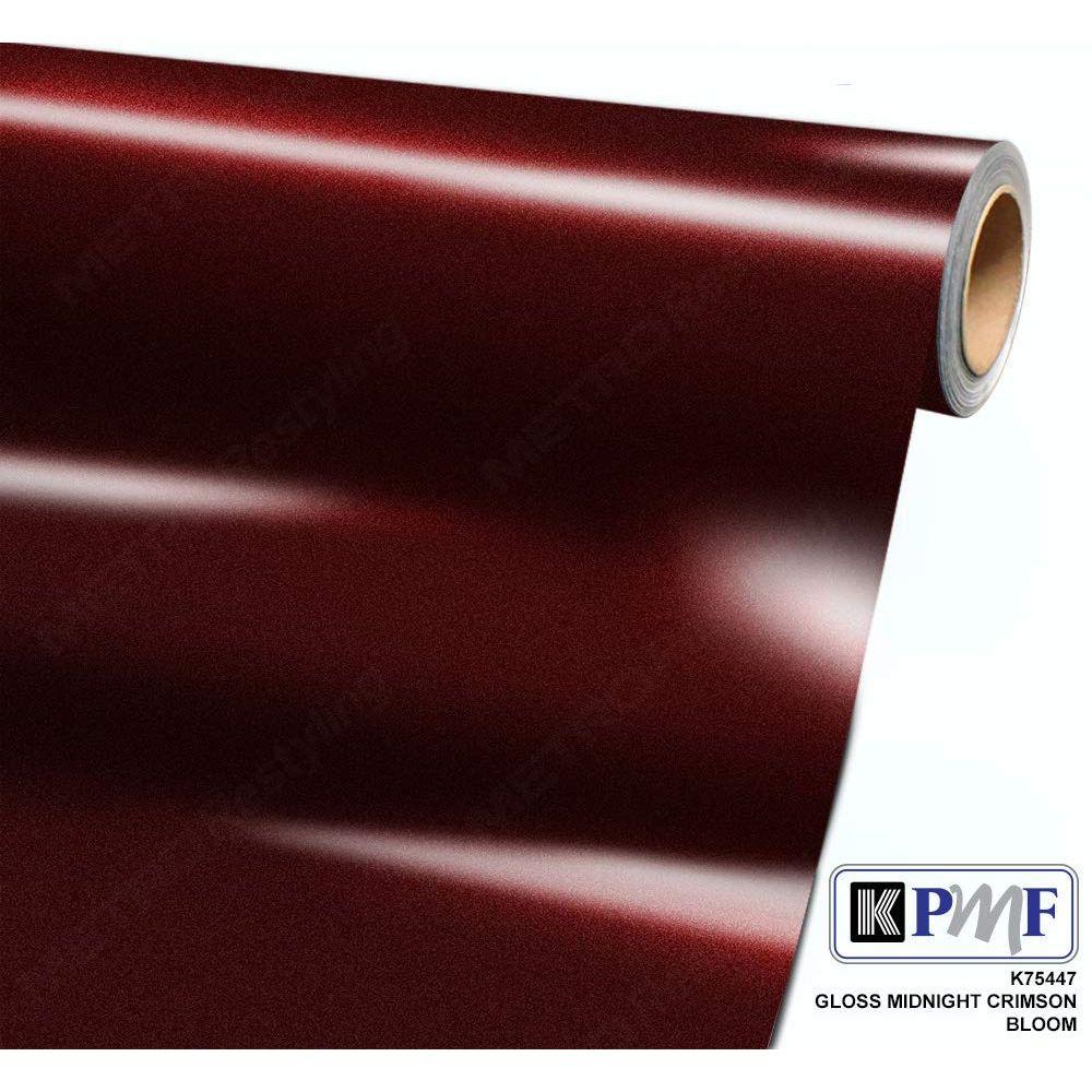 KPMF K75400 SERIES GLOSS MIDNIGHT CRIMSON BLOOM METALLIC VINYL WRAP | K75447