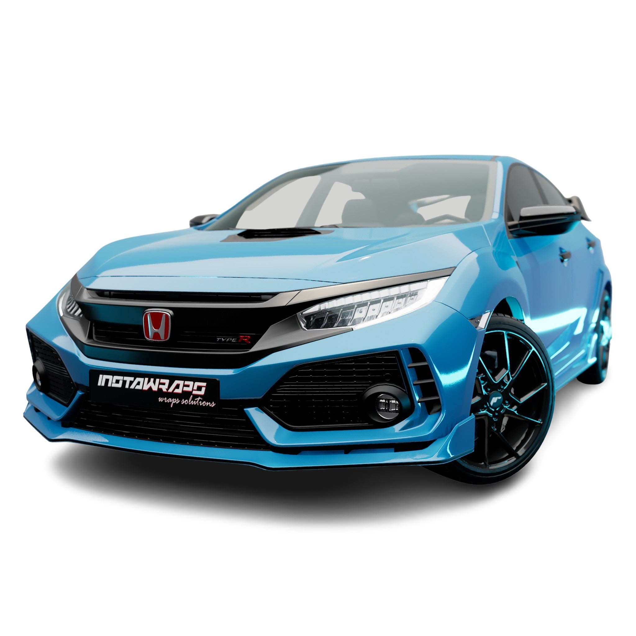 AVERY DENNISON SW900 SUPREME GLOSS LIGHT BLUE VINYL WRAP | SW900-632-O