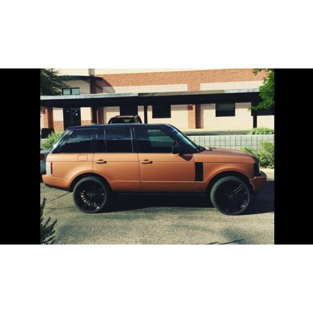 AVERY DENNISON SW900 SUPREME MATTE BROWN METALLIC VINYL WRAP | SW900-954-M