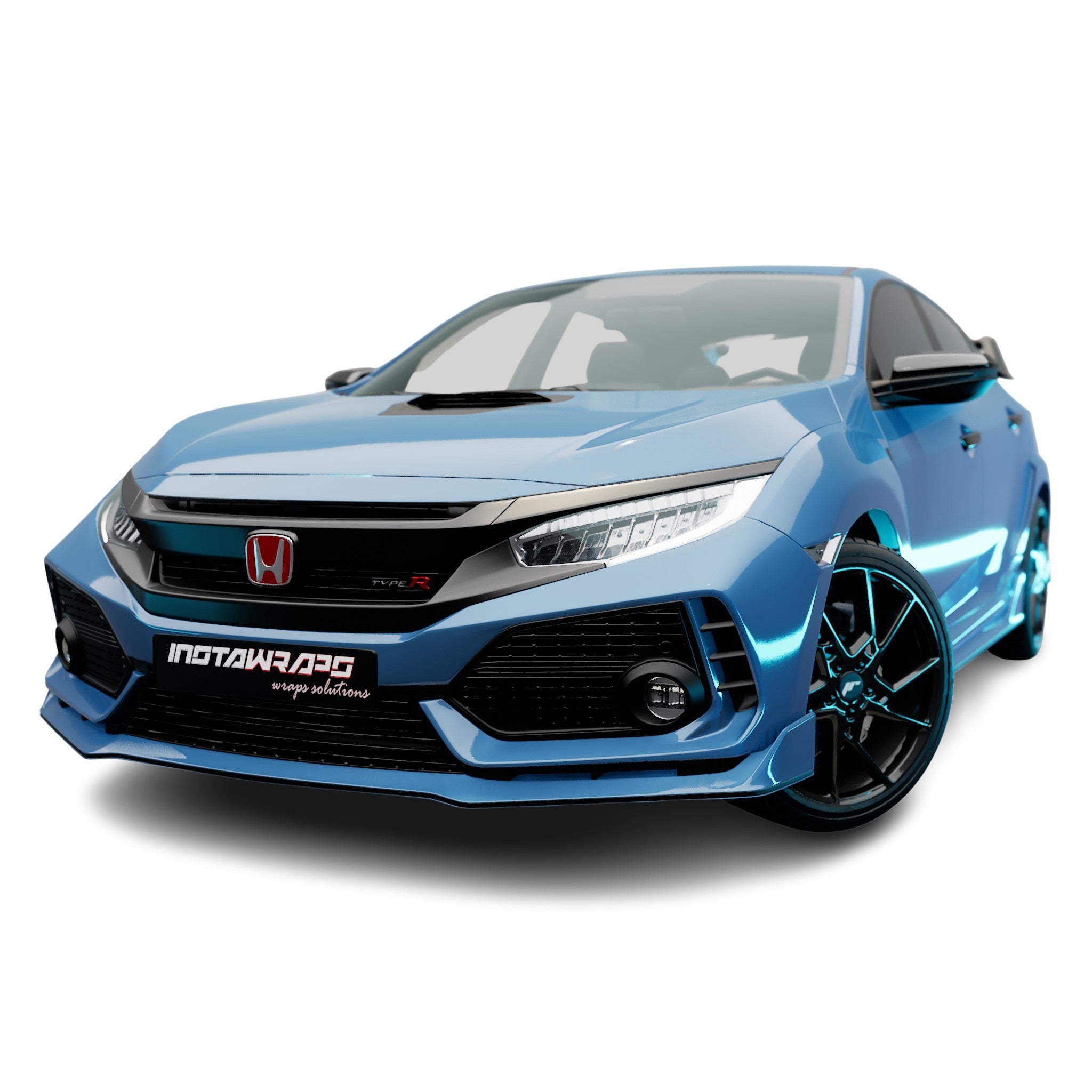 AVERY DENNISON SW900 SUPREME GLOSS INTENSE BLUE VINYL WRAP | SW900-667-O