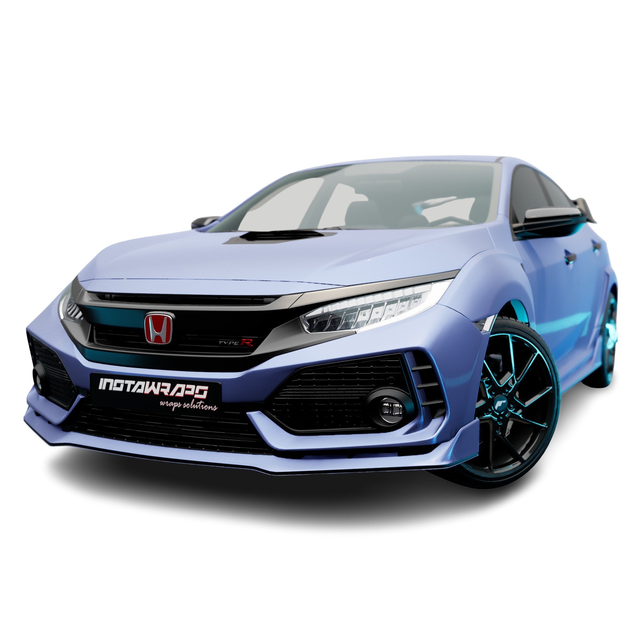 AVERY DENNISON SW900 SUPREME MATTE BRILLIANT BLUE METALLIC VINYL WRAP | SW900-671-M