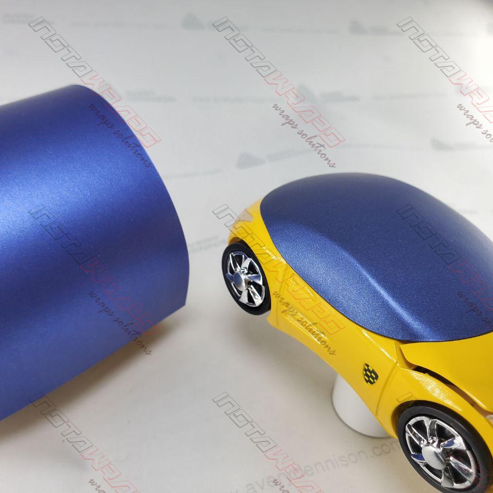 AVERY DENNISON SW900 SUPREME MATTE BRILLIANT BLUE METALLIC VINYL WRAP | SW900-671-M