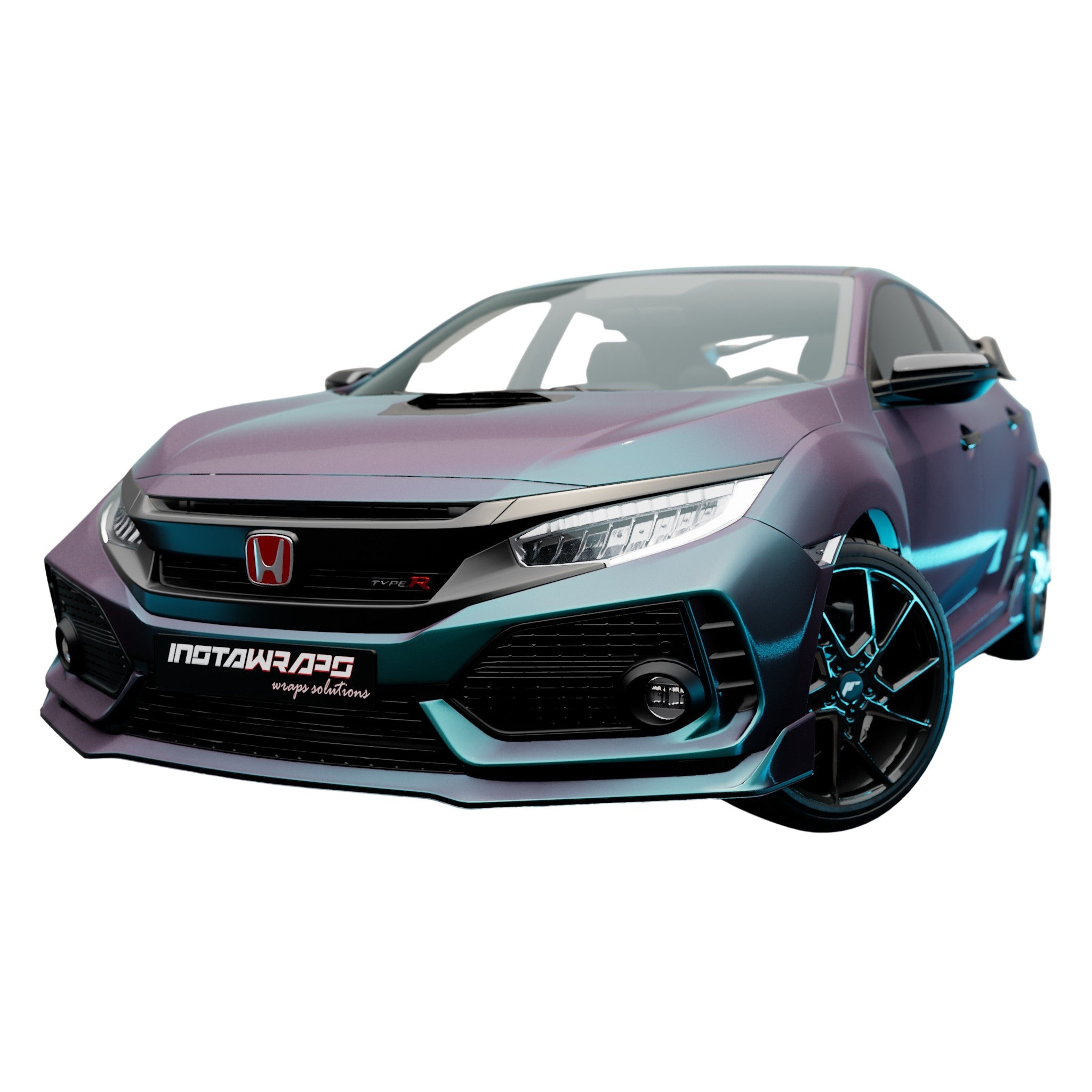 AVERY DENNISON SW900 SUPREME COLORFLOW SATIN RUSHING RIPTIDE VINYL WRAP | SW900-673-S