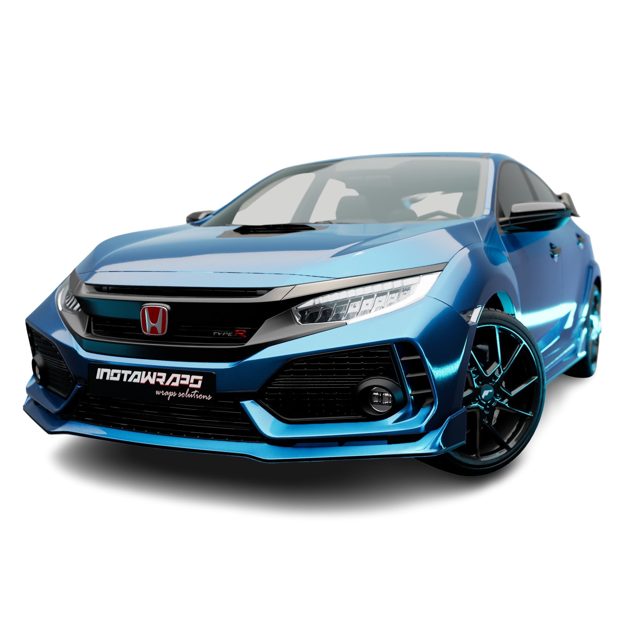 AVERY DENNISON SW900 SUPREME GLOSS BLUE DIAMOND VINYL WRAP | SW900-676-D