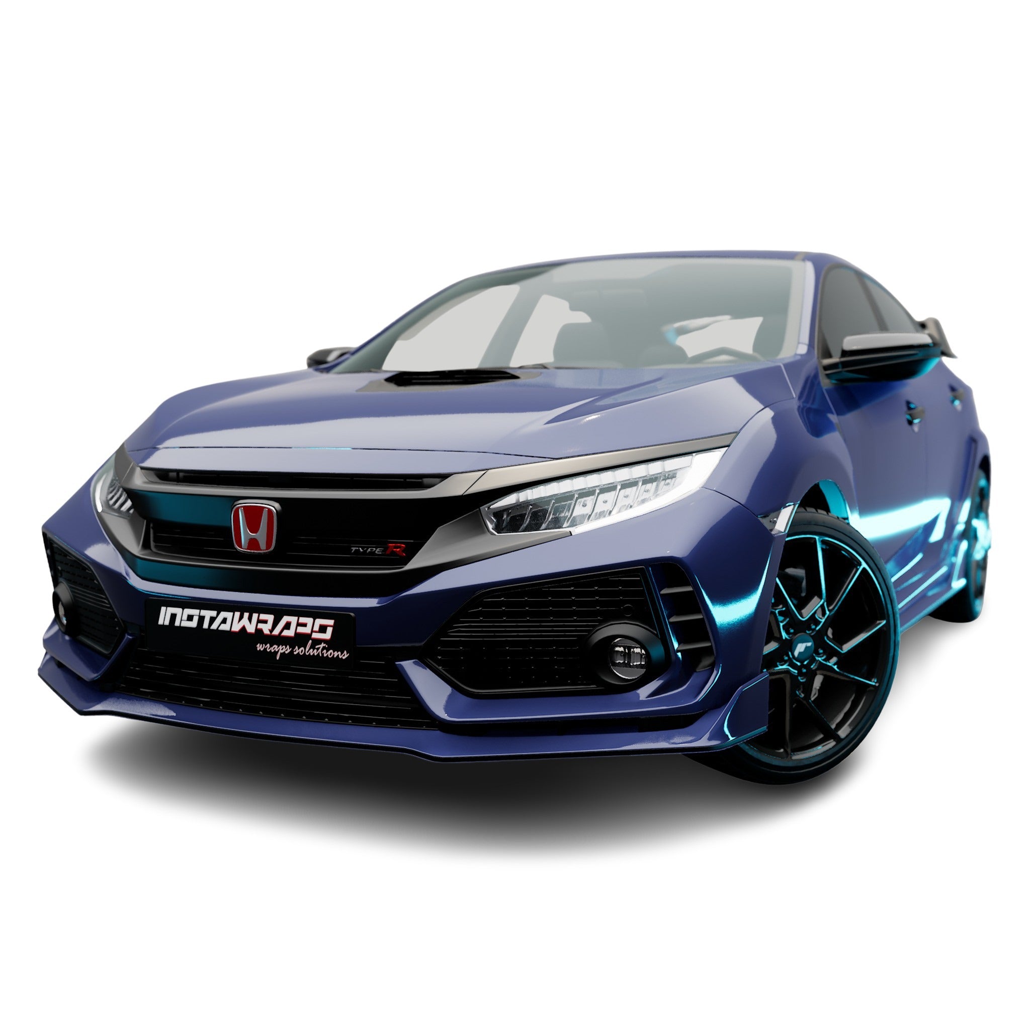 AVERY DENNISON SW900 SUPREME GLOSS DARK BLUE VINYL WRAP | SW900-681-O