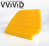 VVIVID YELLOW FIBE-EDGE DETAILER - 2" CONTOUR WRAPS SQUEEGEE APPLICATOR