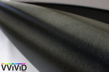 VVIVID VINYL XPO BLACK BRUSHED STEEL