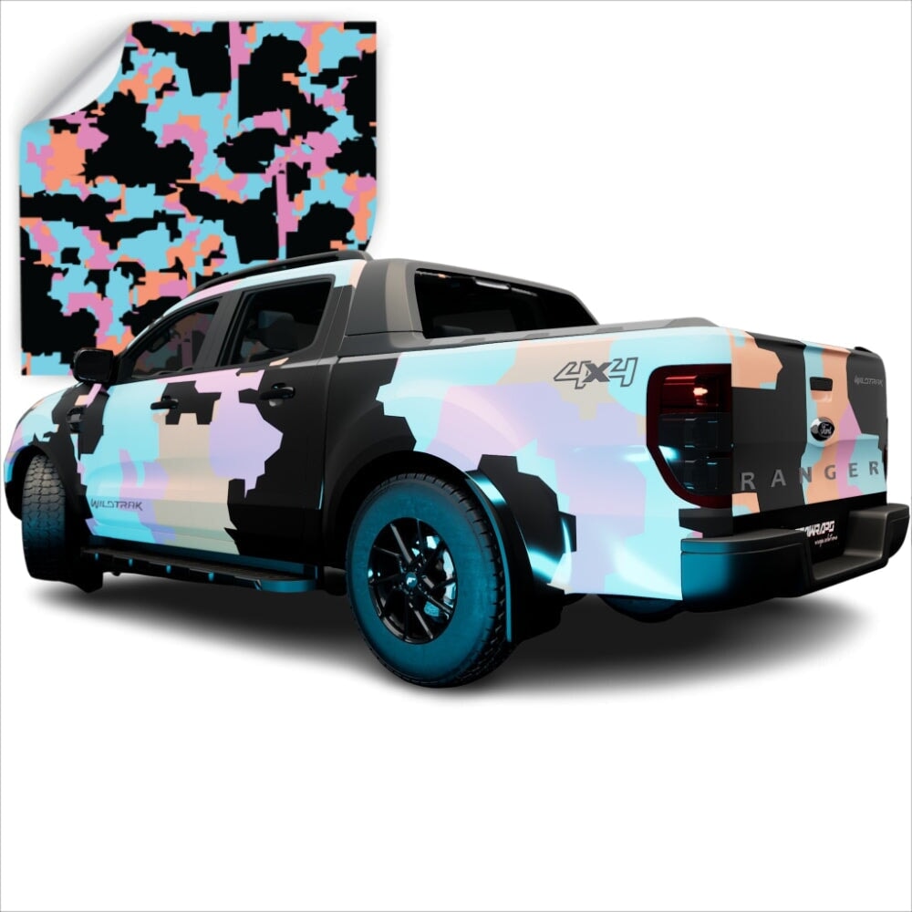 AVERY DENNISON VINYL PRINTED MINI CAMO PATTERNS CW SERIES WRAPPING FILM | CW7497M