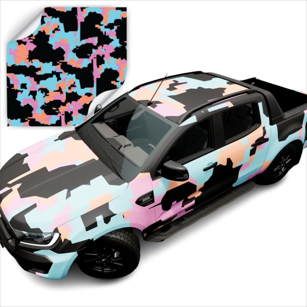 AVERY DENNISON VINYL PRINTED MINI CAMO PATTERNS CW SERIES WRAPPING FILM | CW7497M