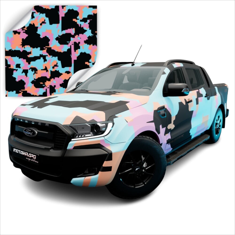AVERY DENNISON VINYL PRINTED MINI CAMO PATTERNS CW SERIES WRAPPING FILM | CW7497M