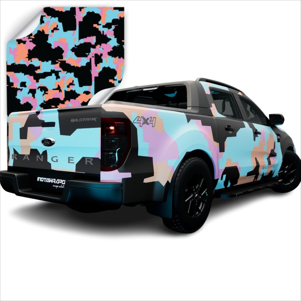 AVERY DENNISON VINYL PRINTED MINI CAMO PATTERNS CW SERIES WRAPPING FILM | CW7497M