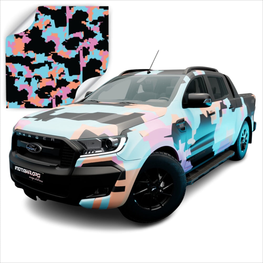 3M VINYL PRINTED MINI CAMO PATTERNS CW SERIES WRAPPING FILM | CW7497M