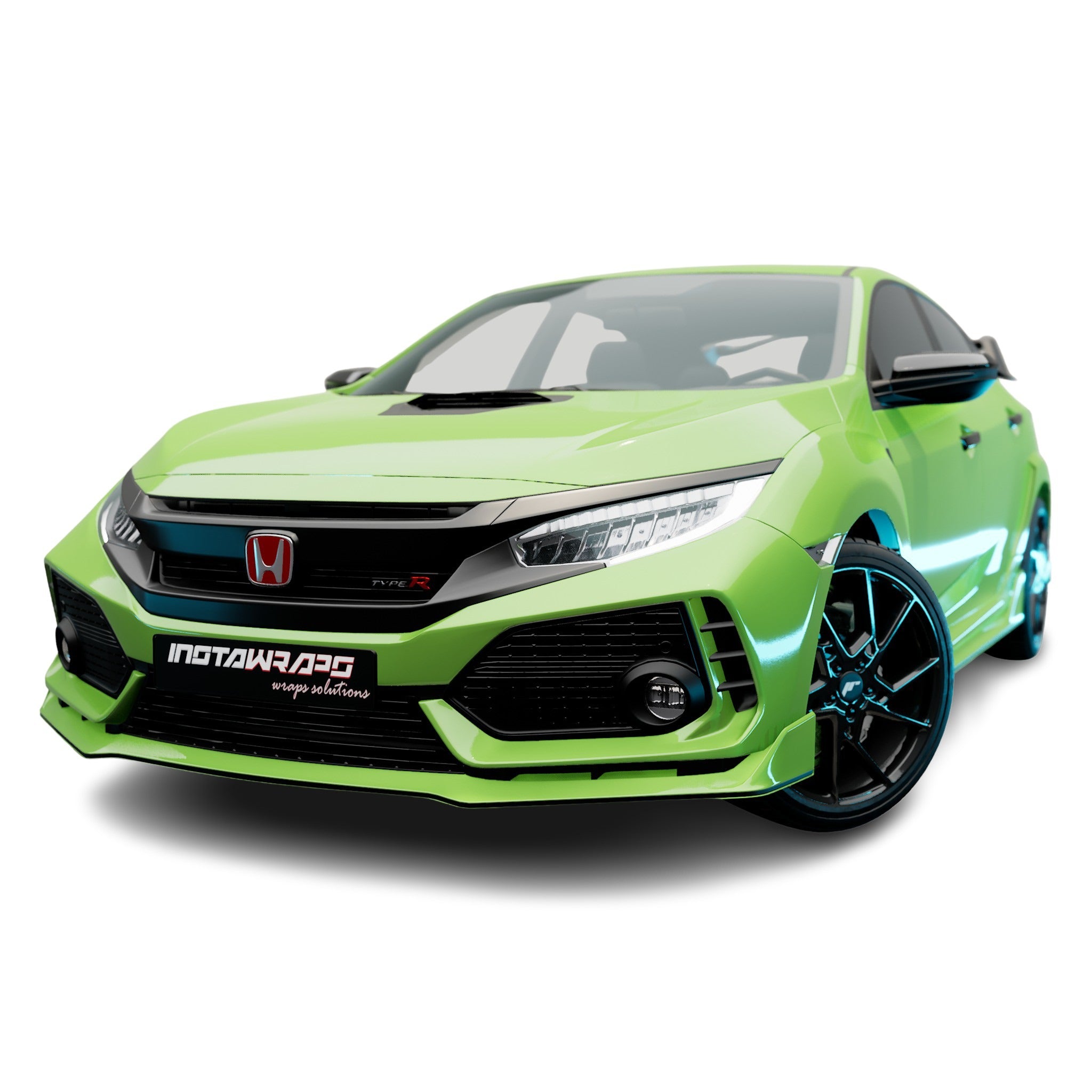 AVERY DENNISON SW900 SUPREME GLOSS GRASS GREEN VINYL WRAP | SW900-758-O