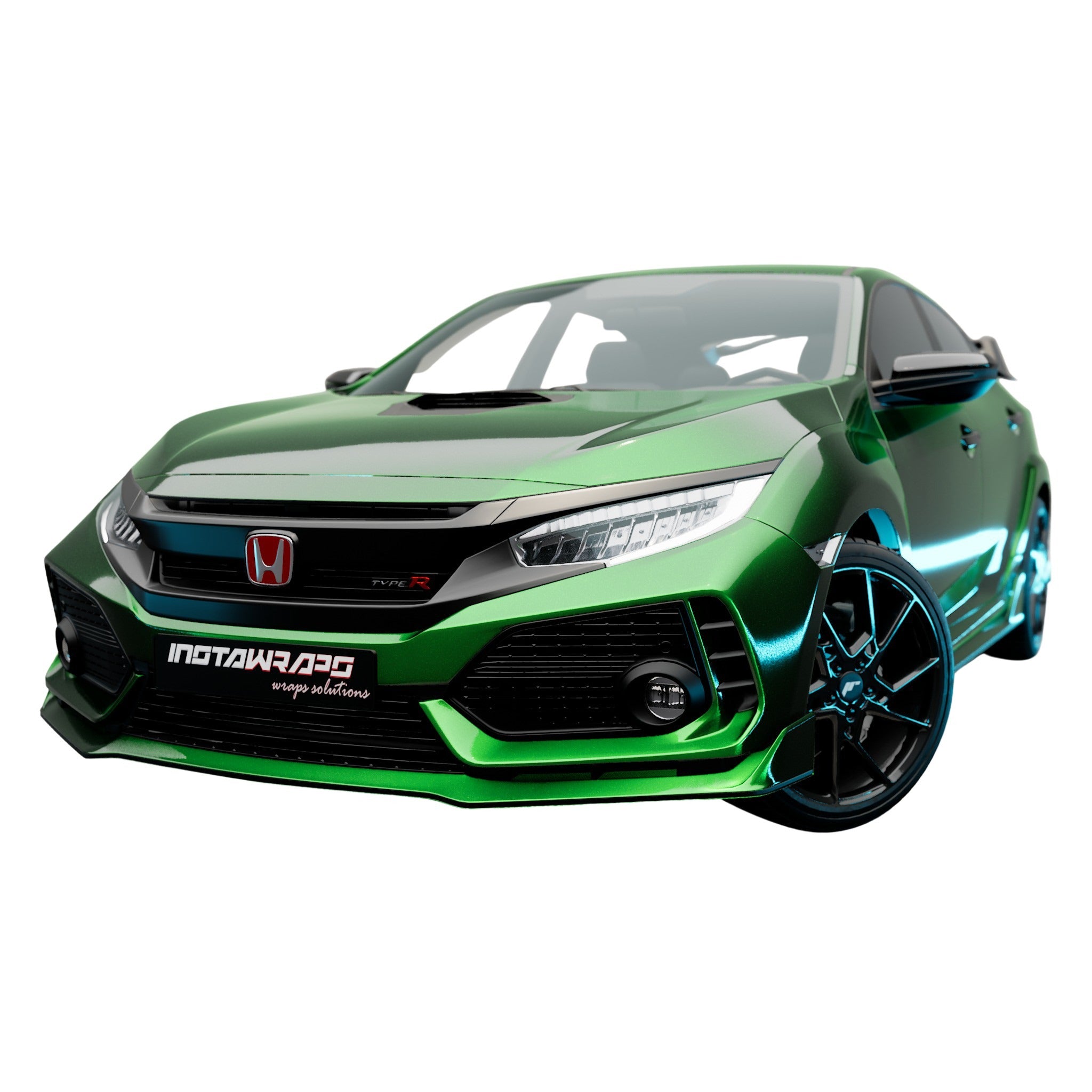 AVERY DENNISON SW900 SUPREME GLOSS METALLIC RADIOACTIVE VINYL WRAP | SW900-762-M