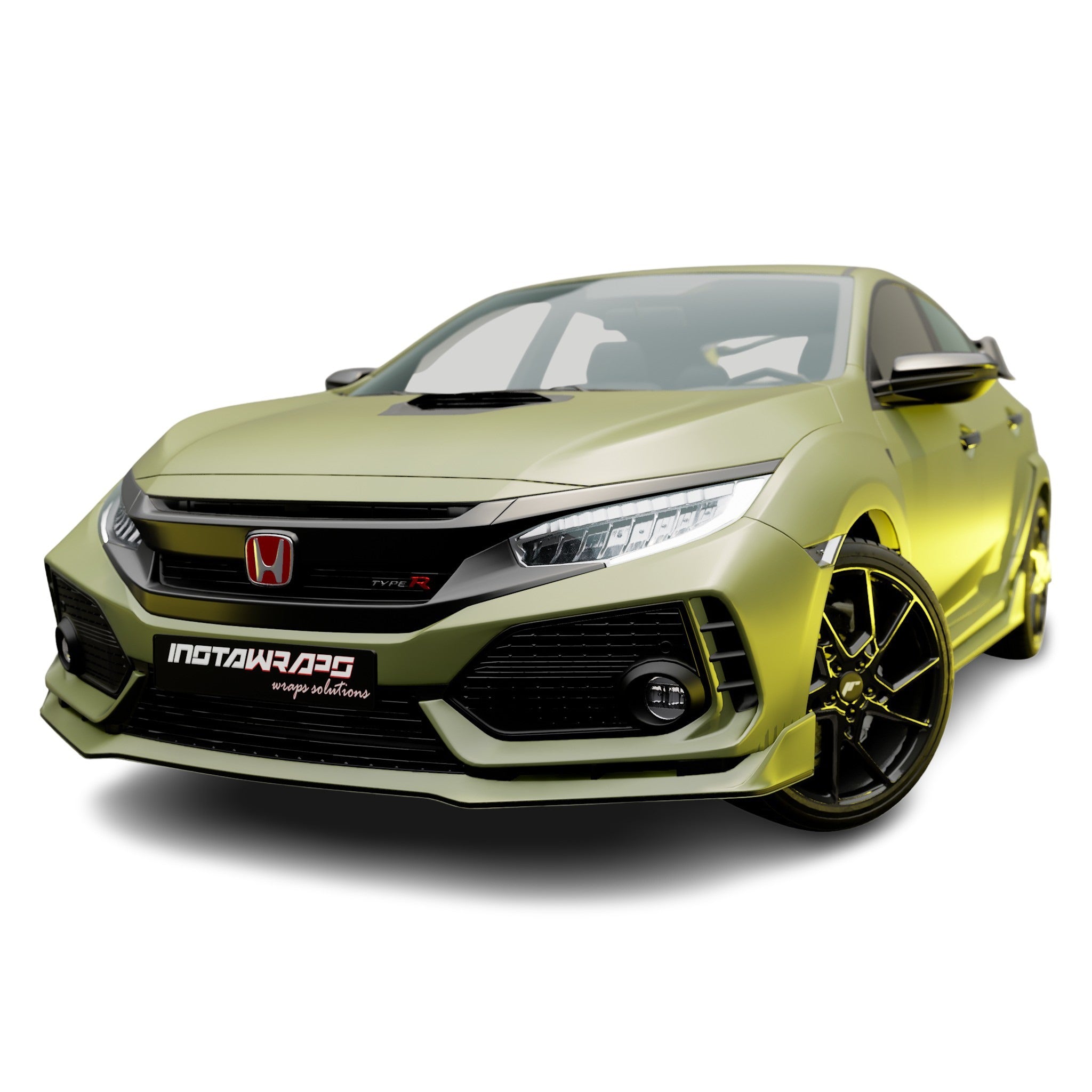 AVERY DENNISON SW900 SUPREME SATIN HOPE GREEN METALLIC VINYL WRAP | SW900-767-S