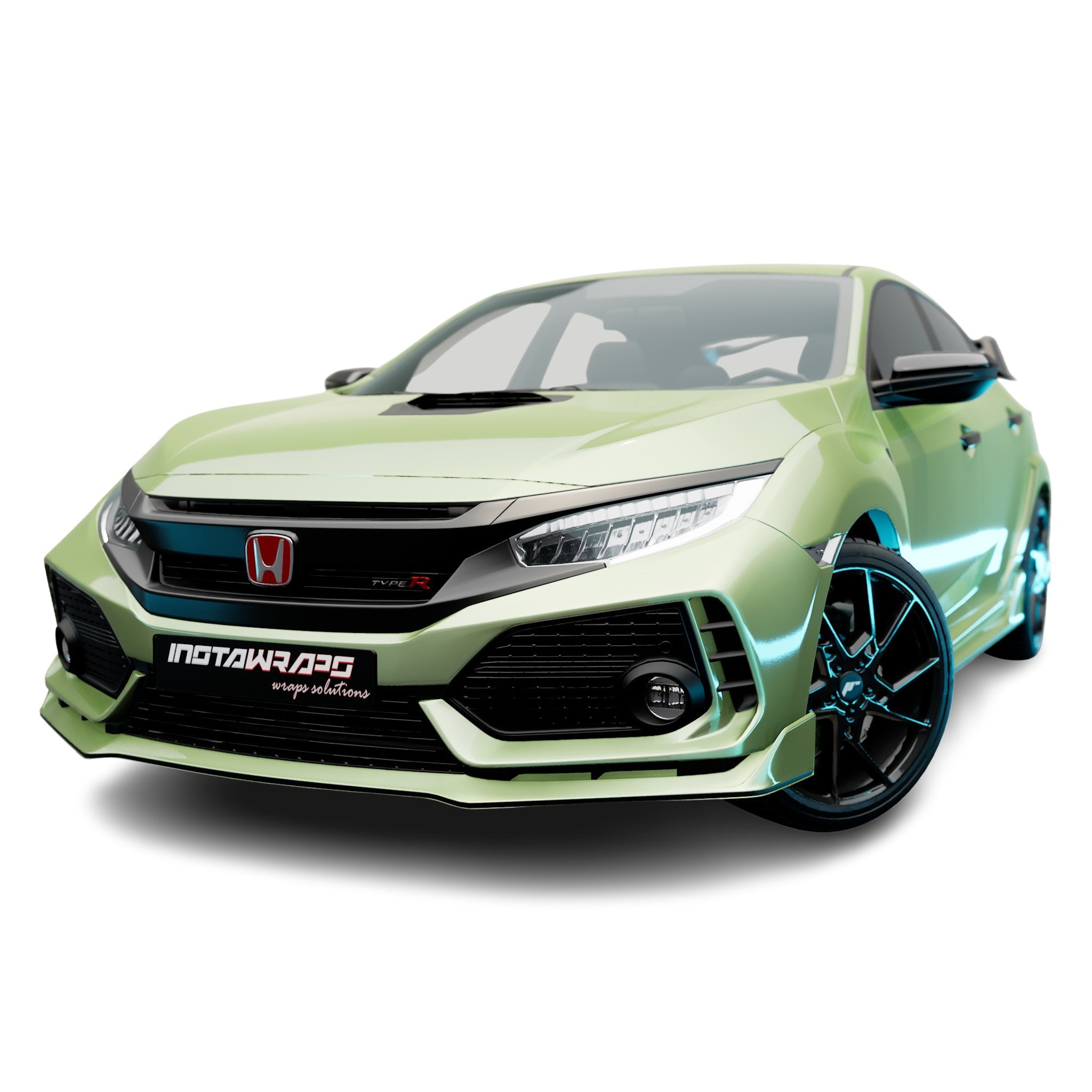 AVERY DENNISON SW900 SUPREME GLOSS LIGHT GREEN PEARLESCENT VINYL WRAP | SW900-777-S