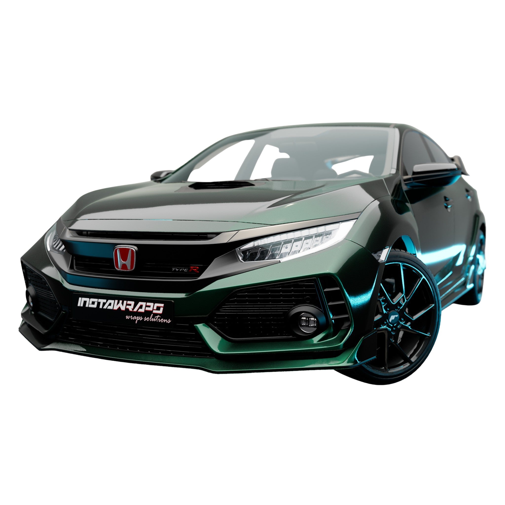 AVERY DENNISON SW900 SUPREME COLORFLOW GLOSS HIDDEN FOREST VINYL WRAP | SW900-789-S