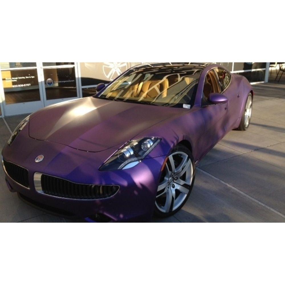 AVERY DENNISON SW900 SUPREME MATTE PURPLE METALLIC VINYL WRAP | SW900-565-M