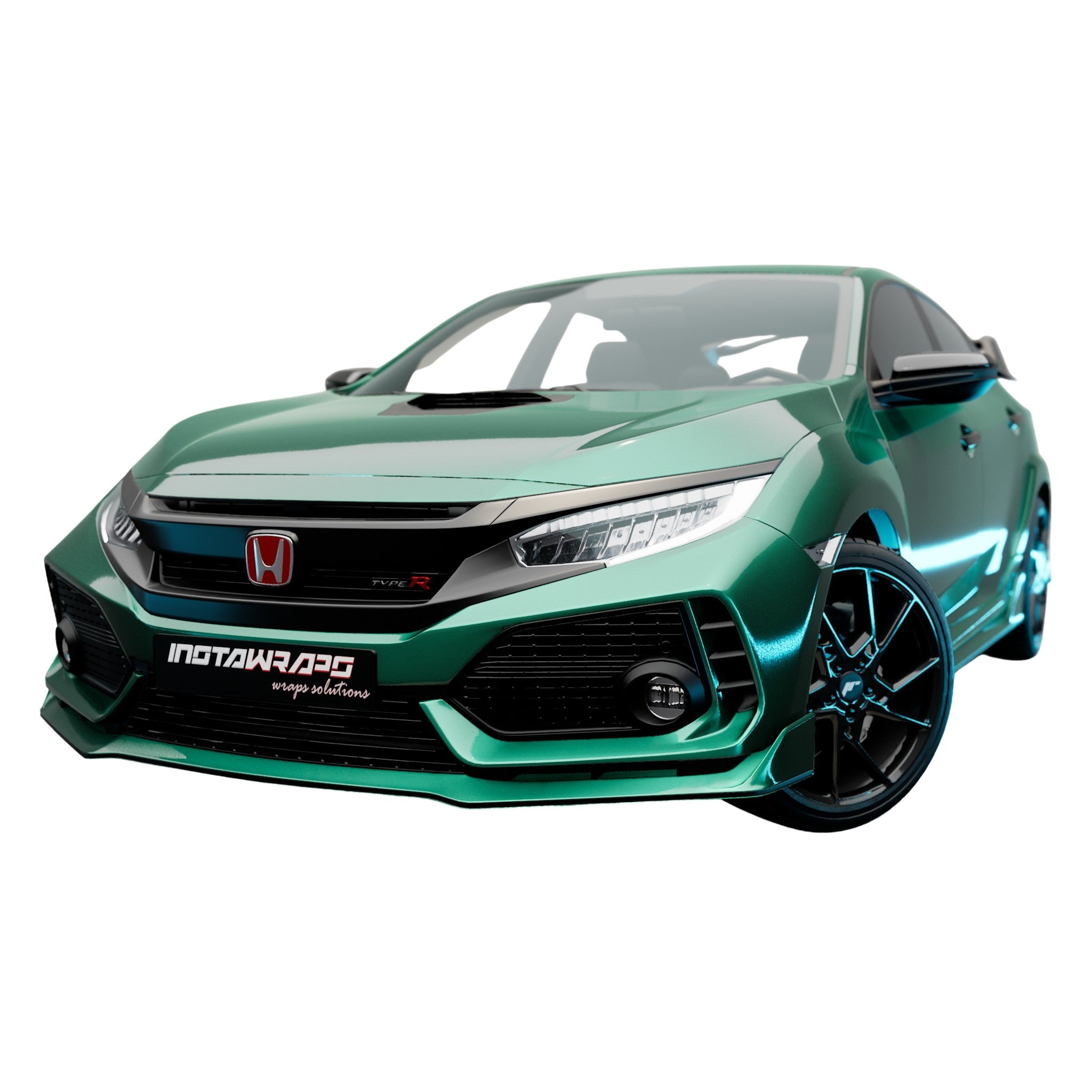 AVERY DENNISON SW900 SUPREME GLOSS DARK GREEN PEARL VINYL WRAP | SW900-796-S