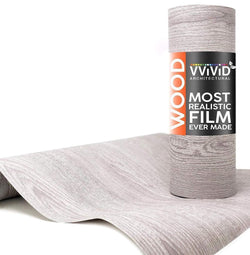 VVIVID VINYL VINTAGE LIGHT GRAY WOOD ARCHITECTURAL FILM | V137