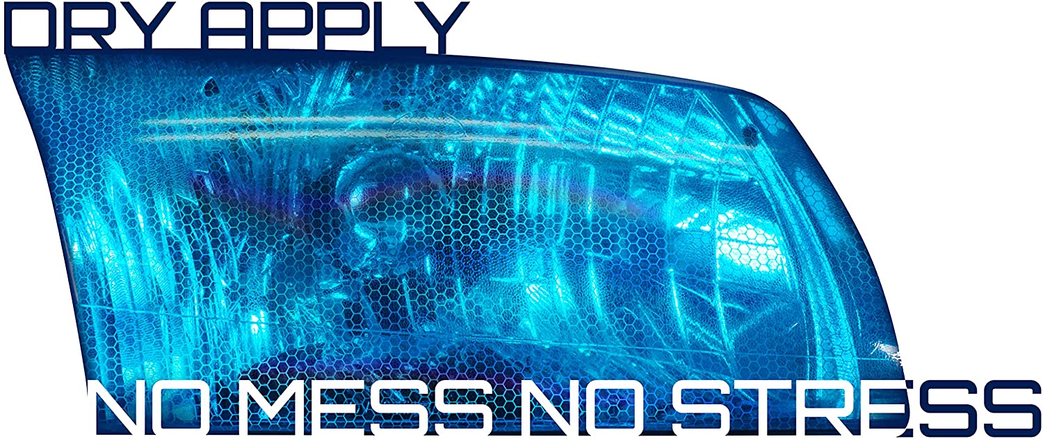 VVIVID VINYL 2021 BIO HEX+ BLUE AIR-TINT HEADLIGHT TINT | V329