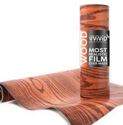 VVIVID VINYL RED ASH WOOD ARCHITECTURAL FILM | V135