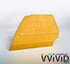 VVIVID YELLOW FIBE-EDGE DETAILER - 2" CONTOUR WRAPS SQUEEGEE APPLICATOR